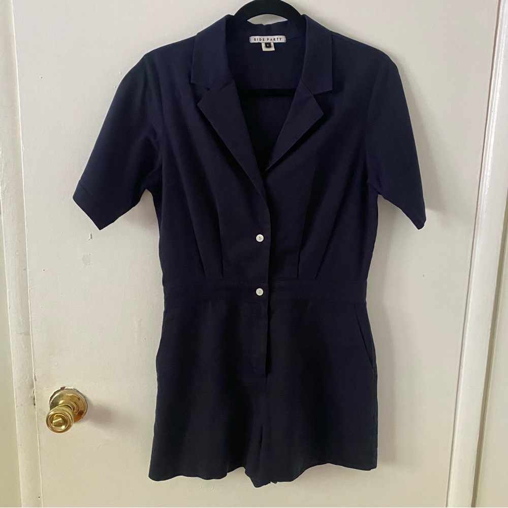 Linen romper - Picture 3 of 4